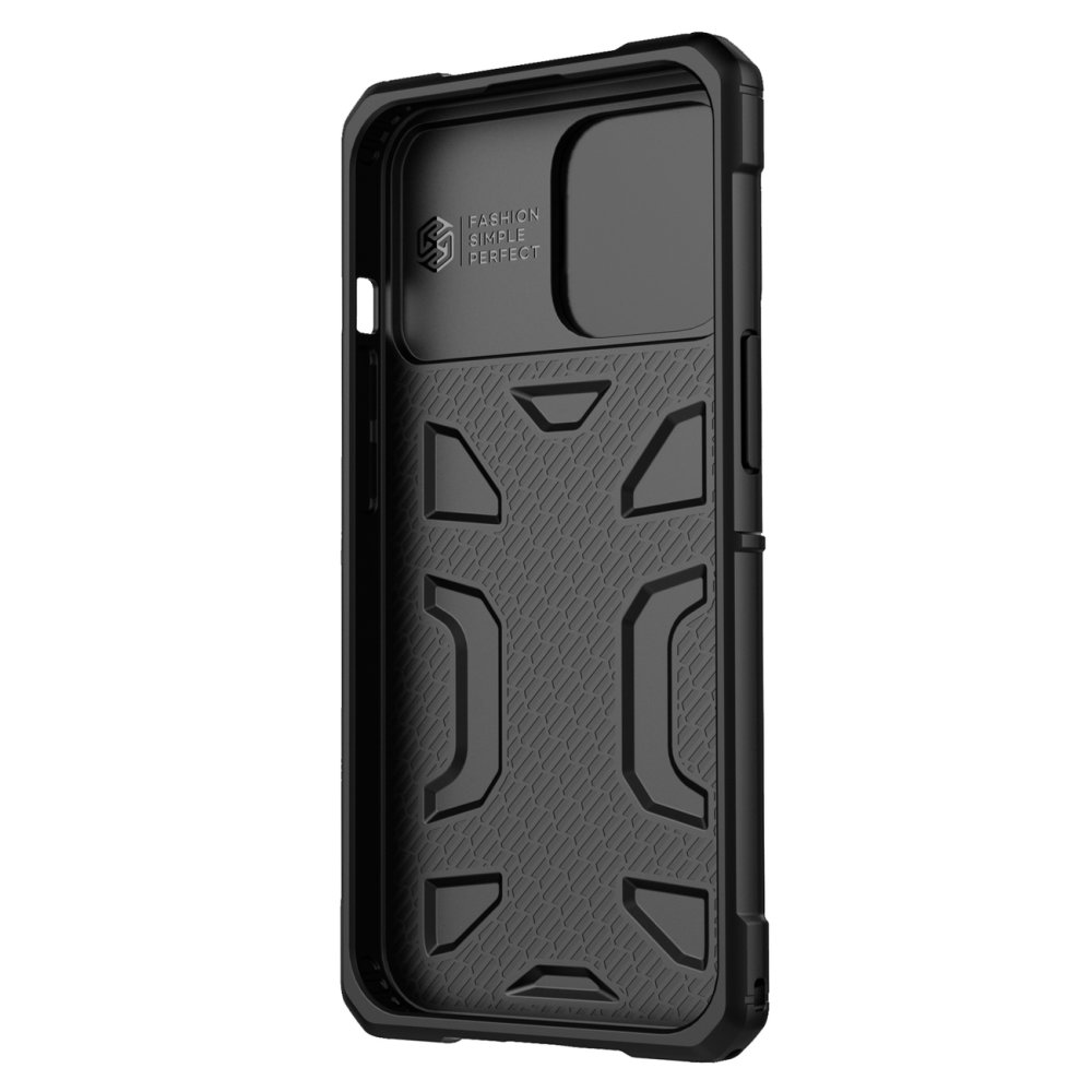 Apple iPhone 13 Pro 6.1'' Nillkin Adventruer Armored Case with Camera Cover, Black | Telefona Vāciņš Maciņš... (2)