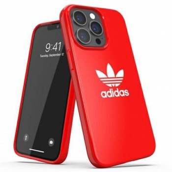 Apple iPhone 13 Pro / 13 Adidas Telefona Vāciņš Maciņš Bampers Apvalks, Sarkans | Trefoil Snap Case Cover, Red...