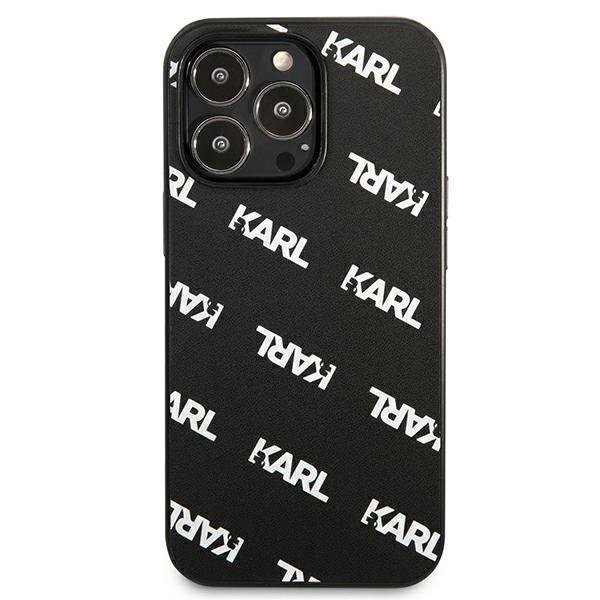 Apple iPhone 13 Pro 6.1" Karl Lagerfeld Allover Case Cover (KLHCP13LPULMBK3), Black | Telefona Maciņš Vāks Apvalks... (1)