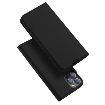 Apple iPhone 13 Pro 6.1'' DUX DUCIS Magnetic Book Case Cover, Black | Telefona Vāciņš Maciņš Apvalks Grāmatiņa