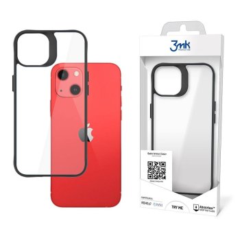 Apple iPhone 13 6.1'' 3MK Satin Armor Case+ Case Cover, Transparent | Telefona Maciņš Vāks Apvalks Bampers