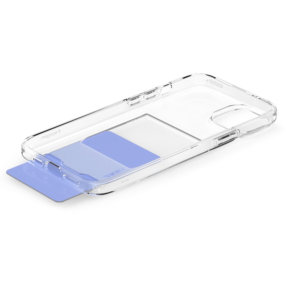 Apple iPhone 15 Plus 6.7'' Spigen Crystal Slot Case Cover, Crystal Clear | Telefona Maciņš Vāks Apvalks Bampers (0)