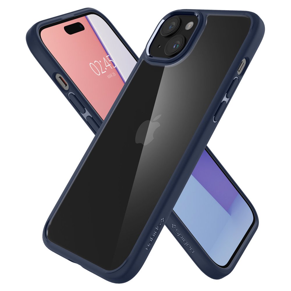 Spigen Ultra Hybrid, navy blue - iPhone 15 Plus (0)