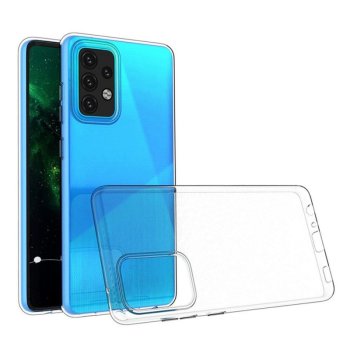 Samsung Galaxy A53 5G (SM-A536) Ultraslim TPU Case Cover, Transparent | Caurspīdīgs Silikona Vāciņš Maciņš Apvalks Bampers