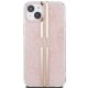 Guess IML 4G Gold Stripe korpuss iPhone 15 Plus / 14 - rozā krāsā | case for pink