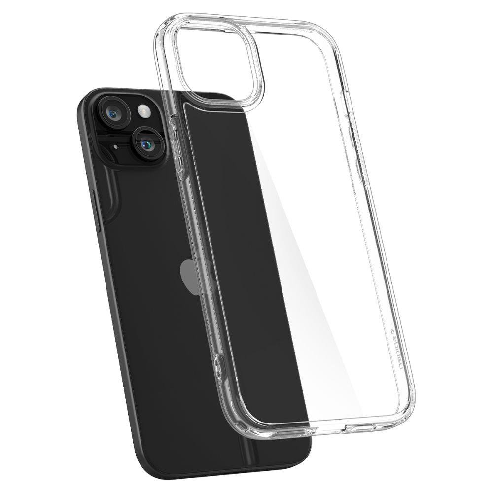 Apple iPhone 15 Plus 6.7'' Spigen Ultra Hybrid Case Cover, Crystal Clear | Telefona Vāciņš Maciņš Maks Apvalks... (1)
