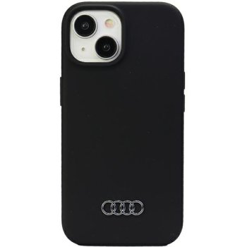 Apple iPhone 15 Plus 6.7'' Audi Silicone Case Cover, Black | Telefona Maciņš Vāks Apvalks Bampers