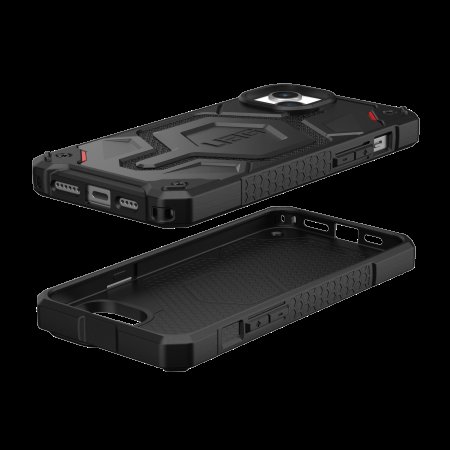 Apple iPhone 15 Plus 6.7'' UAG MagSafe Monarch Pro Hard Case Cover, Black Kevlar | Telefona Maciņš Vāciņš Apvalks... (1)