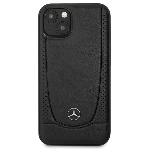 Mercedes MEHCP15MARMBK iPhone 15 Plus 6.7" black/black hardcase Leather Urban (1)