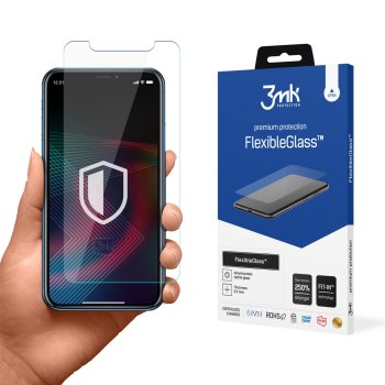 Apple iPhone XR 3MK Flexibleglass Lokāms Aizsargstikls | Tempered Glass Screen Protector