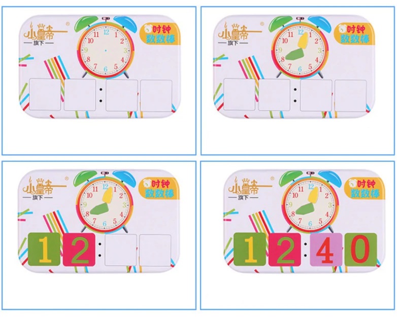 Educational training set for clock knowledge - Izglītojošs mācību komplekts pulksteņa zināšanām (0)