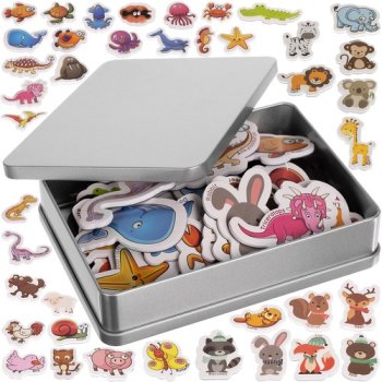 Magnēti uz Ledusskapja - Dzīvnieki, 40 gab. | Fridge Magnets Animals