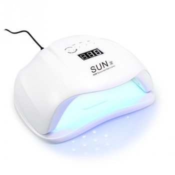 UV/LED manikīra un pedikīra lampa SUN X 54 W, Balta (36 LED)