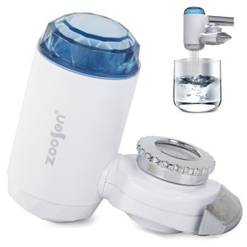 Ūdens filtrs krānam ar keramisko kasetni, Zoosen ZSW-040, balts