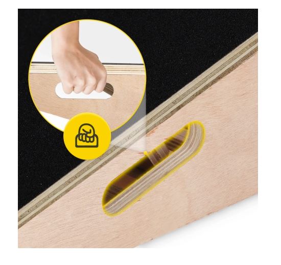 Koka stiepšanās platforma 4FIZJO SLANT BOARD (2)