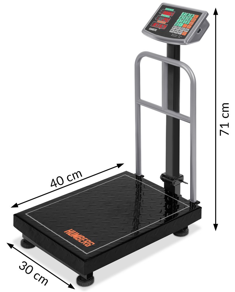 Platformas svari 150 kg Humberg MH-191 industriālai lietošanai (3)