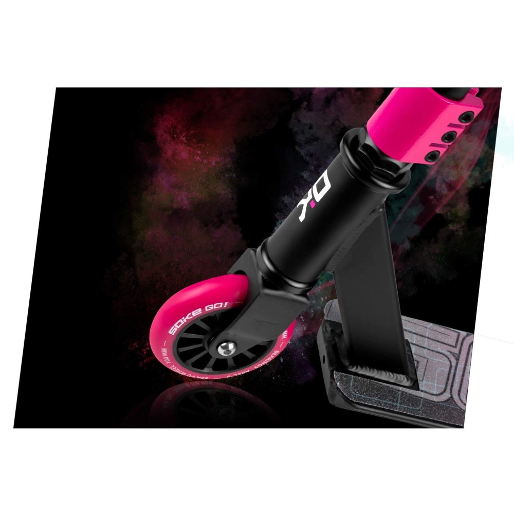 Triku skrejritenis SOKE Go! trikiem un frīstailam, rozā zils (3)