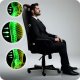 Ergonomisks biroja krēsls Sofotel, grozāms, melns un brūns