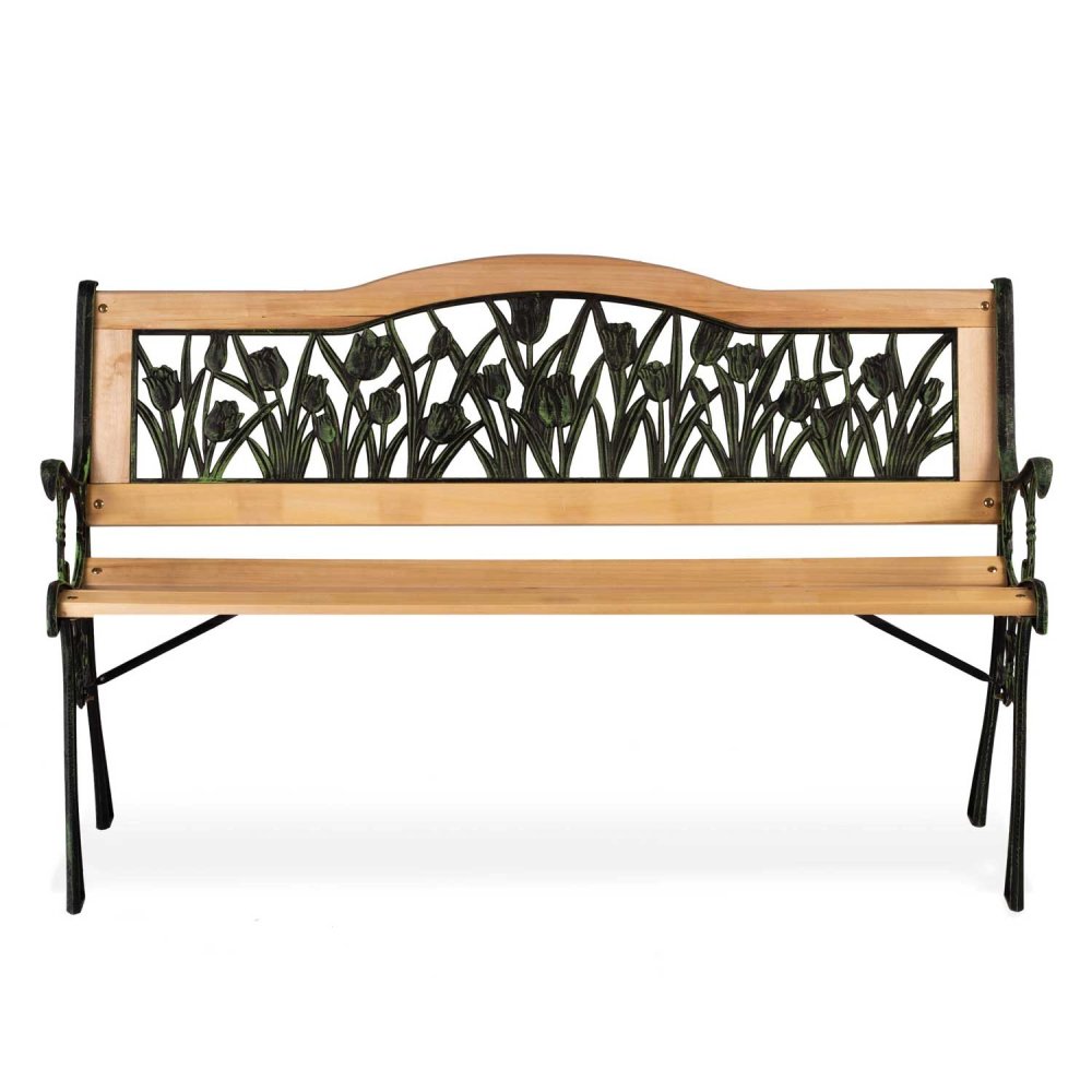 Dārza sols ar atzveltni 123,5x74x48 cm Gardi Tulip Sofotel (0)