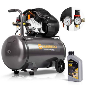 Eļļas gaisa kompresors 100L 8 bar Humberg HM-257