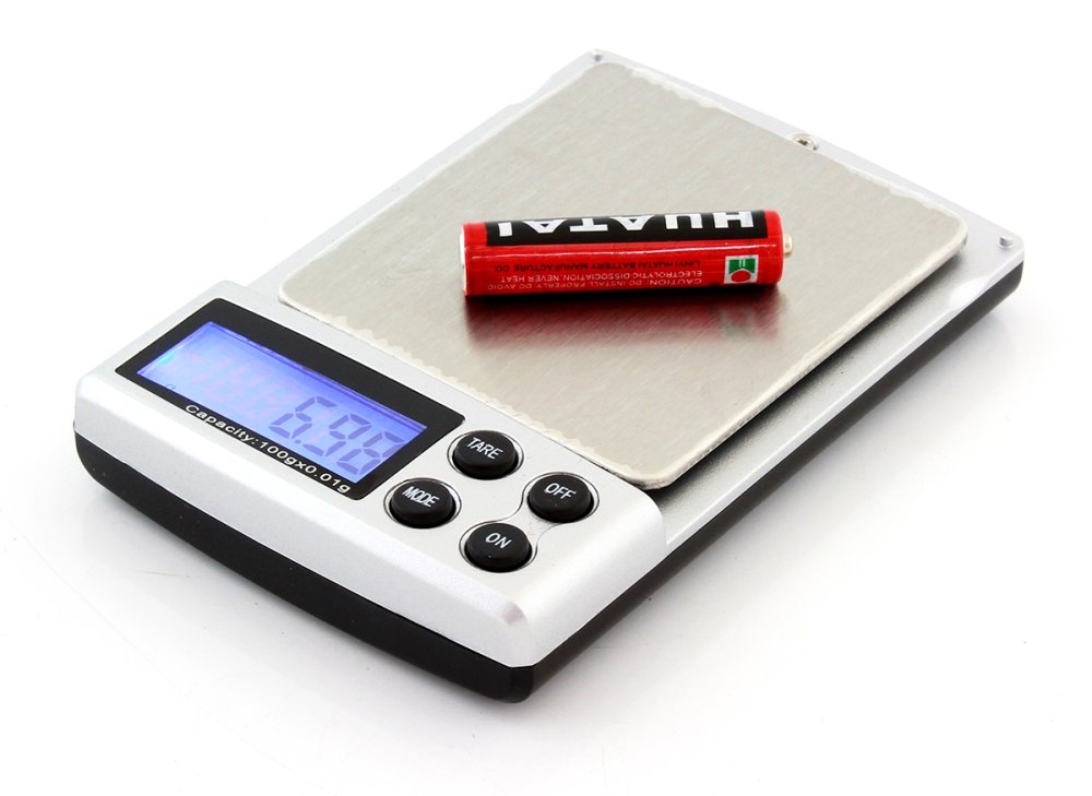 Pārnēsājami kabatas juvelieru svari 0.01g - 100 gr (Digital Pocket Scale) (2)
