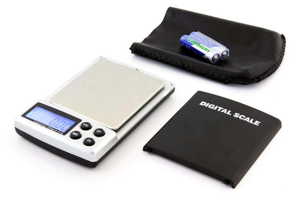 Pārnēsājami kabatas juvelieru svari 0.01g - 100 gr (Digital Pocket Scale) (0)