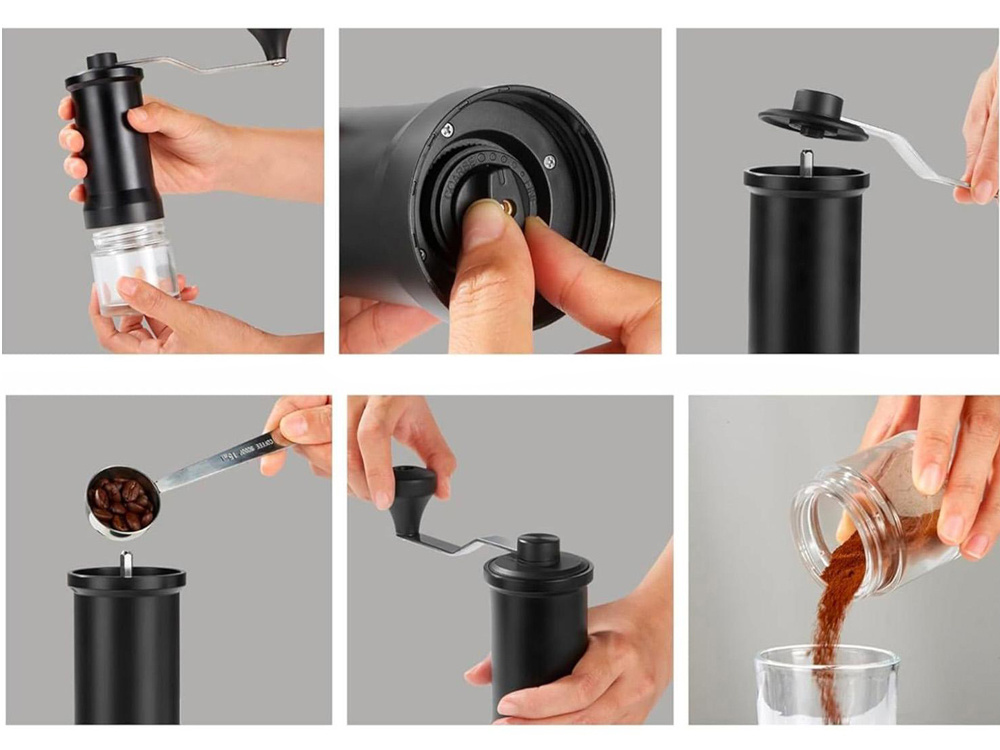 Klasiskās Manuālās Kafijas Dzirnaviņas (6)