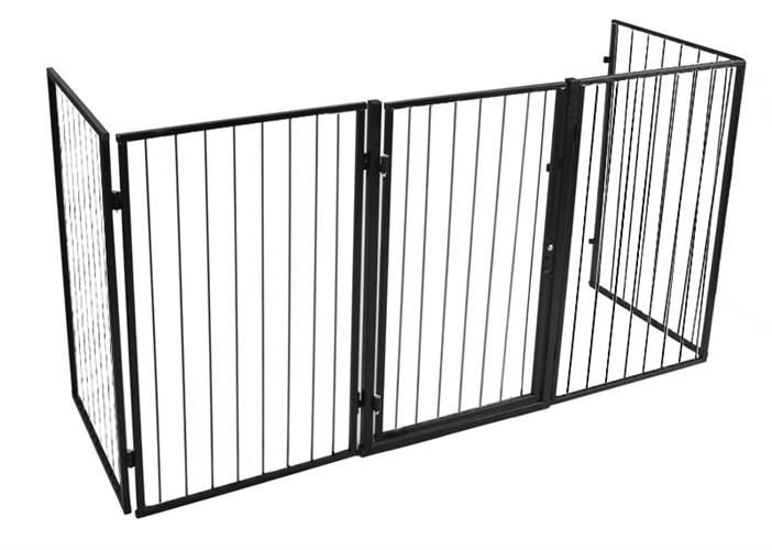 Kamīna Aizsardzība Drošības Žogs Barjera Vārti | Fireplace Fence Guard 5-Panel Baby Safety Gates Protection (6)