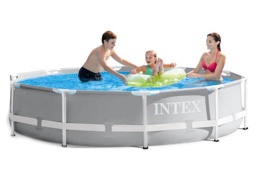 Apaļš dārza karkasa baseins INTEX 305 cm ar filtra sūkni (1)