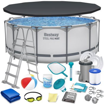 Karkasa baseins Bestway 56420, 366 x 122 cm, 18-in-1 komplekts