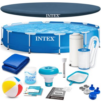 Karkasa baseins 366 x 76 cm INTEX 28212, 16-in-1 komplekts