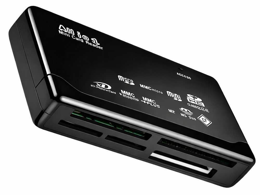 Atmiņas karšu lasītājs USB Multi CF SD Micro SD XD MS MMC (1)