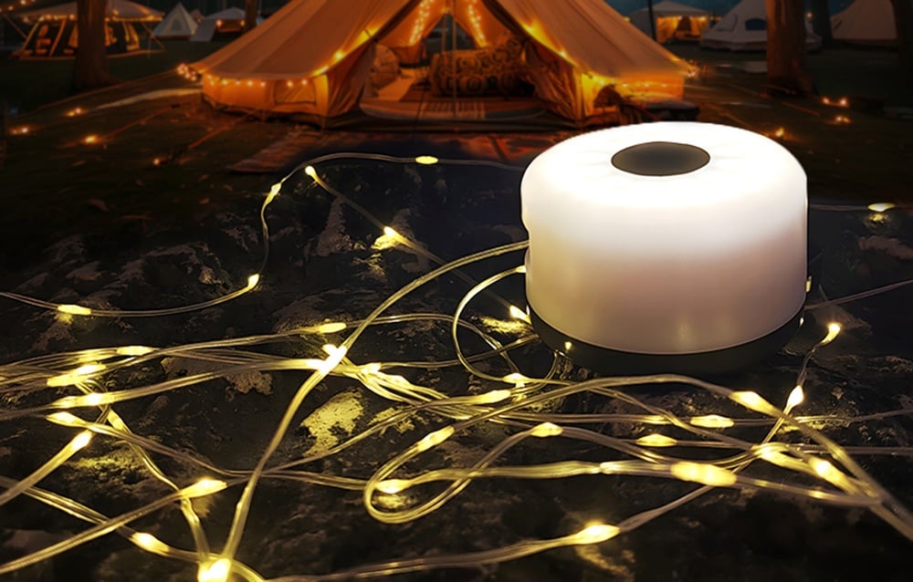Kempinga lampa Superfire LT01 250lm USB-C (2)