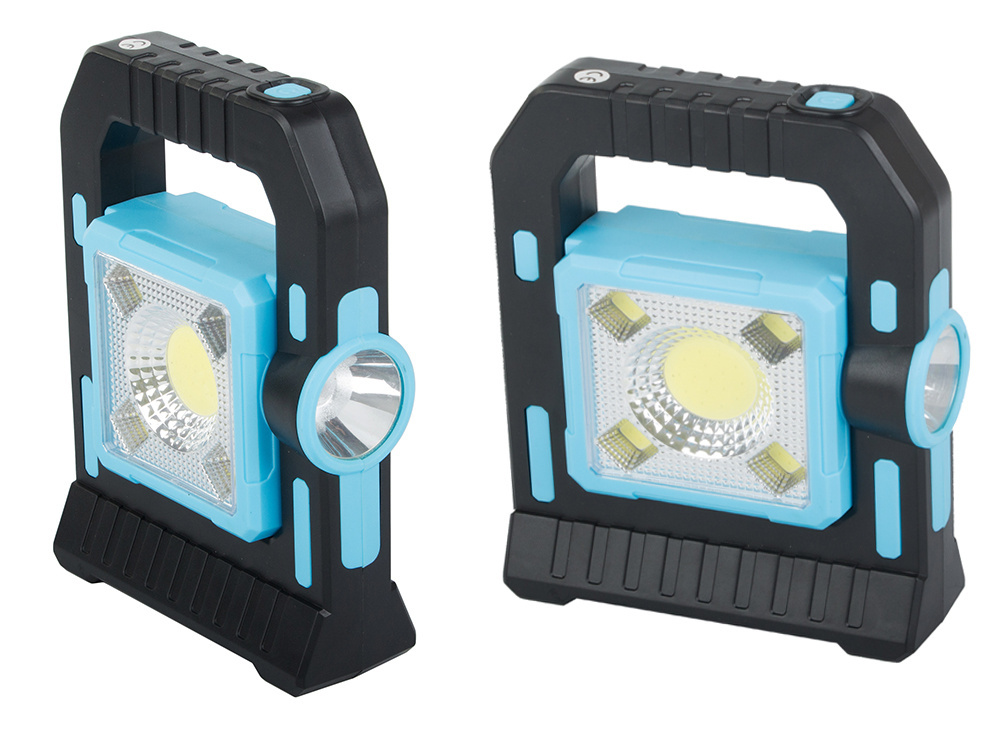 Pārgājienu LED Lukturis ar Saules Paneli, Kempinga Tūrisma Uzlādējama Lampa Gaisma, Zila | Tourist Lantern Solar... (3)