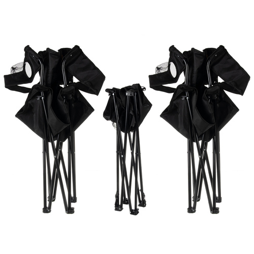 Makšķerēšanas galds + divi krēsli 25468 | Fishing table two chairs (3)