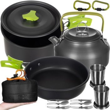 Tūrisma trauki Trizand 23667 18 gab. | Tourist tableware pcs.