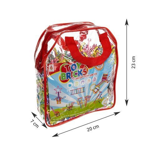 Konstruktors salmiņi, attīstošs būvēšanas komplekts, 1000 detaļas (0)