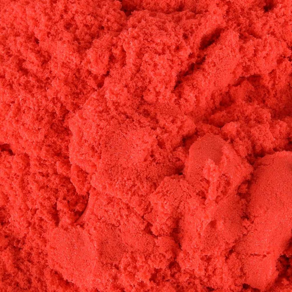 Kinētiskās smiltis 1kg, Sarkans | Kinetic Magic Sand (2)