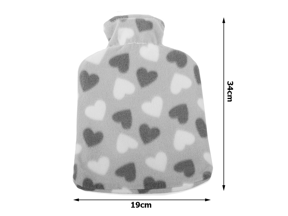 Gumijas Termofors ar Mīkstu Apvalku (4)