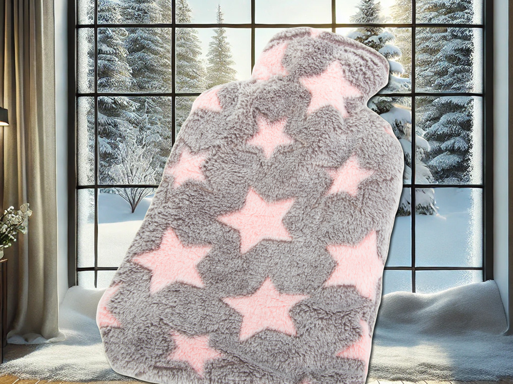 Gumijas Termofors ar Mīkstu Apvalku (4)