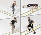 Treniņu kāpnes koordinācijas trepes skriešanai ātrumam sportam 6m | Training Ladder Stairs