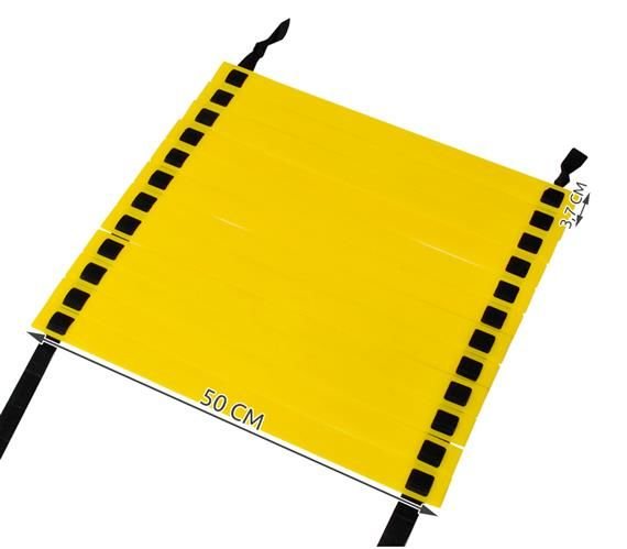 Treniņu kāpnes koordinācijas trepes skriešanai ātrumam sportam 6m | Training Ladder Stairs (8)