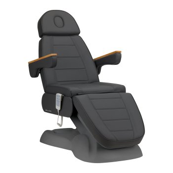Elektriskais Kosmētiskais Krēsls Sillon Lux 273B 3 Motori, Pelēks, Pelēka Pamatne | Electric Cosmetic Chair Motors...