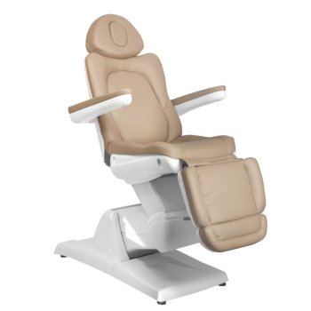 Azzurro 870 3 Motoru Elektriskais Kosmētikas Krēsls Cappuccino | Motor Electric Cosmetic Chair