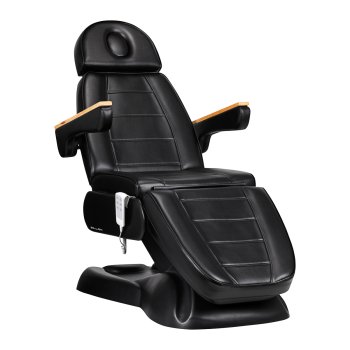 Elektriskais Kosmētiskais Krēsls Sillon Lux 273B 3 Motori Melns | Electric Cosmetic Chair Motors Black