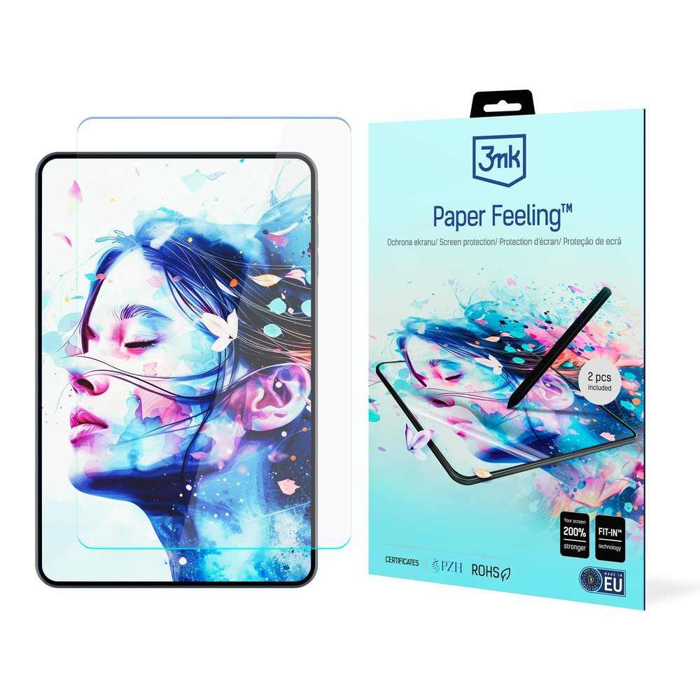 Lenovo Tab M11 11'' (TB-330FU) Matēta Ekrāna Aizsargplēve, 2 gab. | 3MK Paper Feeling Screen Protector PET Film
