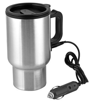 Apsildāma termokrūze 12V automašīnai 400ml