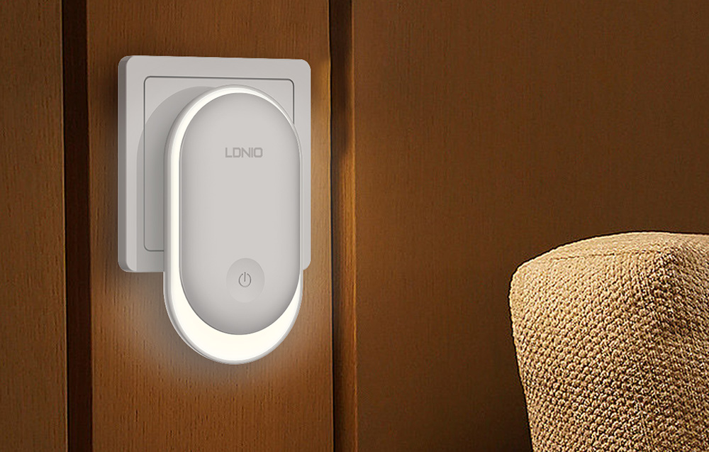 Intelligent Sensor Night Light Ldnio Y1 | Nakts Gaisma Lampa ar Krēslas Sensoru (9)