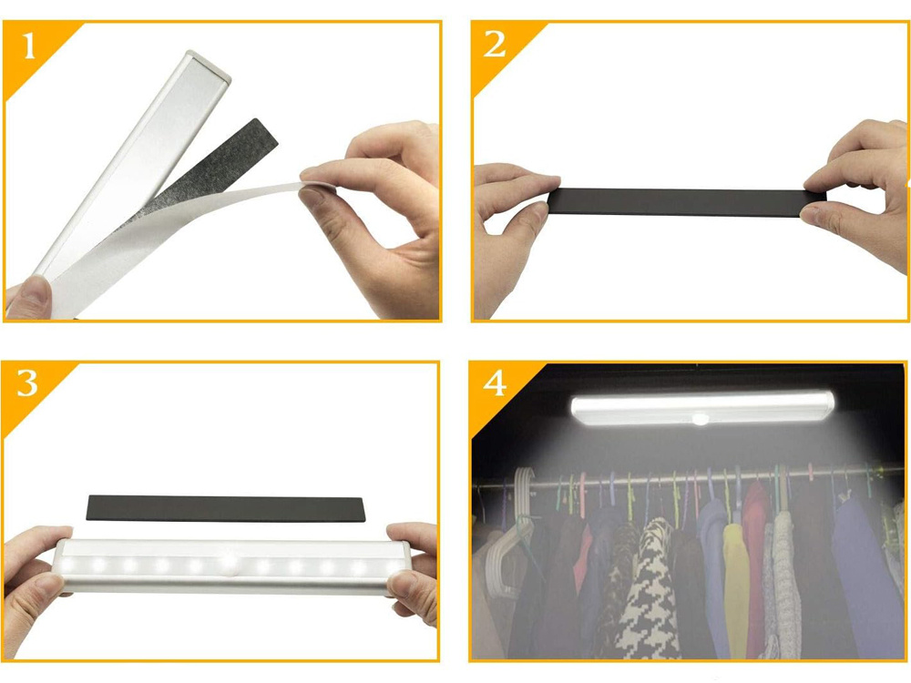 Pārnēsājama Magnētiska Lampa Gaisma Apgaismojums Mājai Ofisam | Magnetic Bedside Dimming Desk Lamp Light (1)