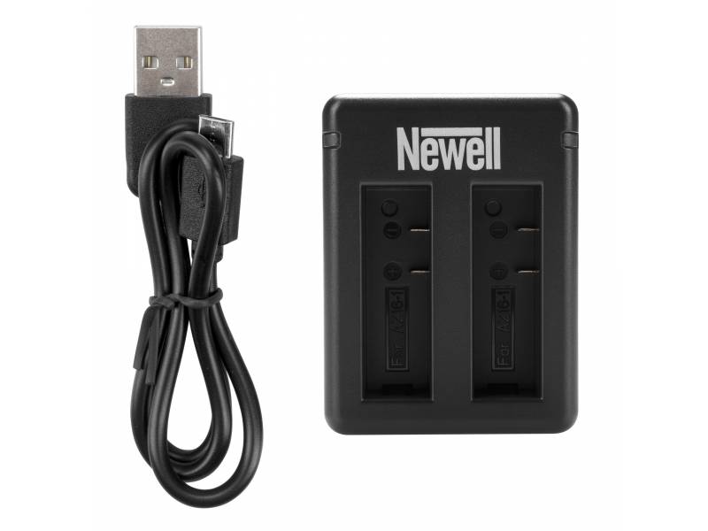 Newell Canon AZ16-1 (Dual) Akumulatora baterijas lādētājs | USB Type-C Battery Charger DL-USB-C (1)